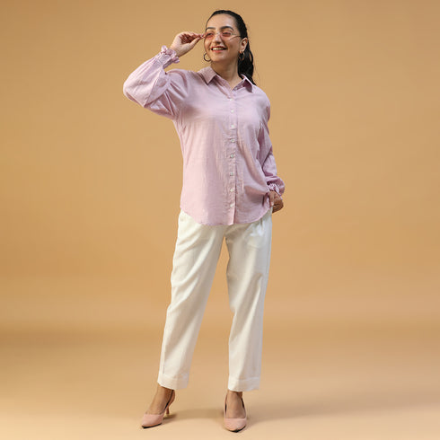 Organic Handwoven cotton shirt